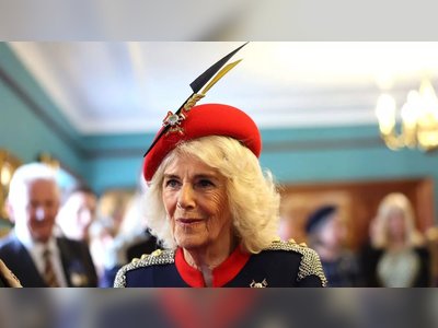Queen Camilla Honors Late Father at Catterick Garrison: Presents Medals to Royal Lancers