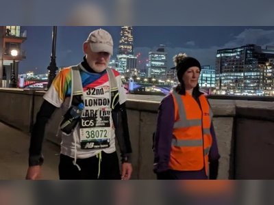 London Marathon's Last Runners: Pride and Support from Tailwalkers