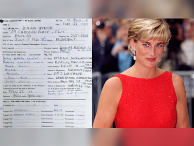 Princess Diana's First Job Application: 17-Year-Old's Contract with Solve Your Problem Ltd. Expected to Sell for $10,000 at Auction